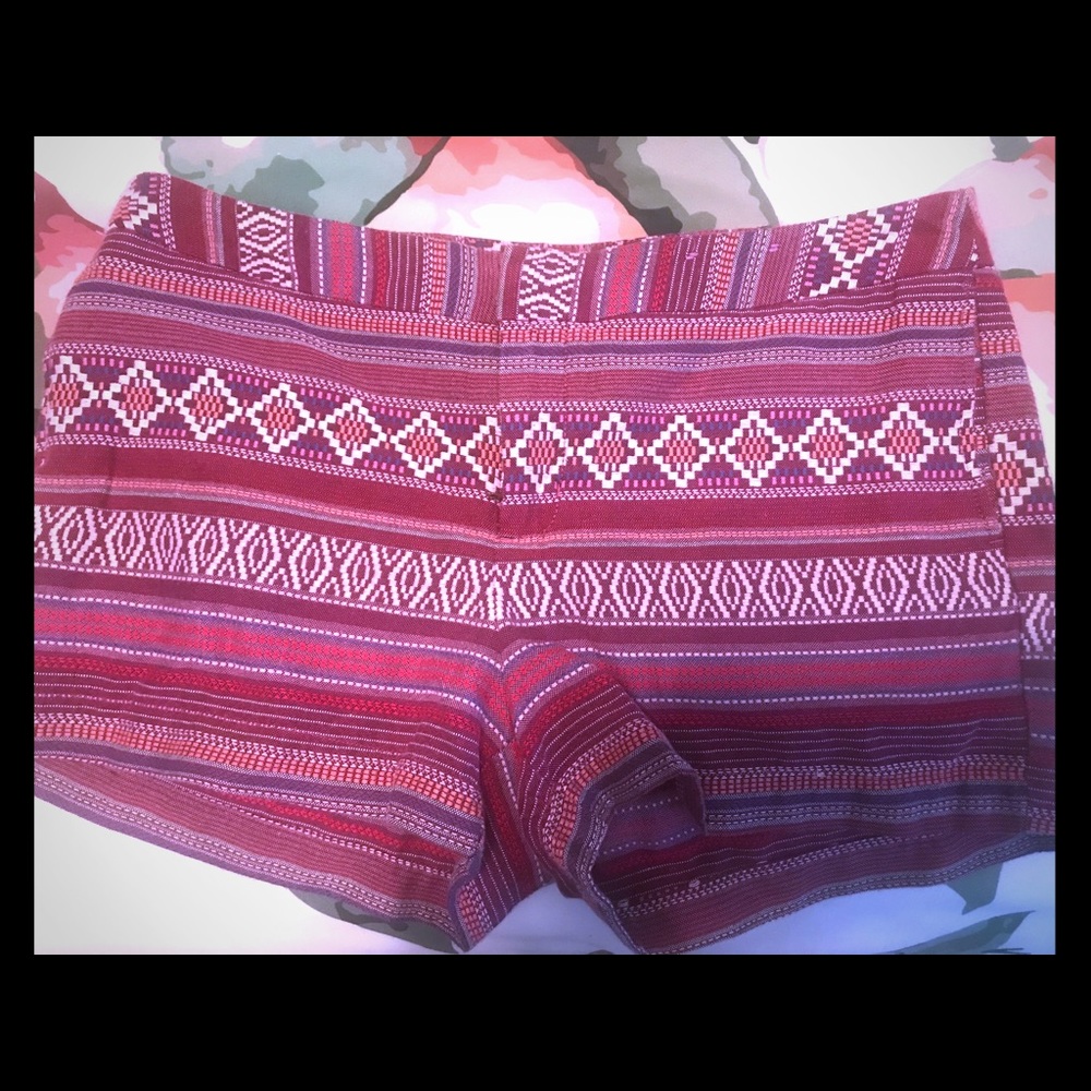 Fun Southwest Patterned Shorts